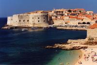 The old Ramparts of the historical town of Dubrovnik